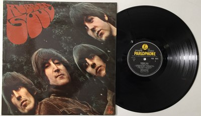 Lot 128 - THE BEATLES - RUBBER SOUL LP (ORIGINAL UK STEREO COPY - PCS 3075)