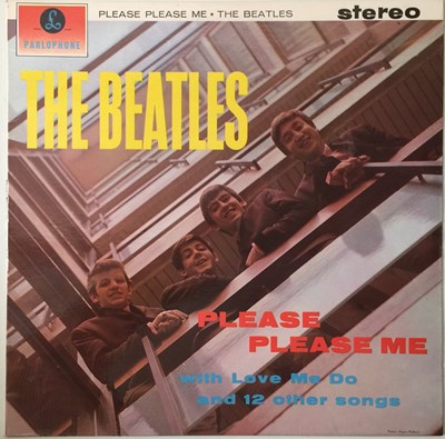 Lot 130 - THE BEATLES - PLEASE PLEASE ME LP (UK STEREO 5TH - PCS 3042 - SUPERB COPY)