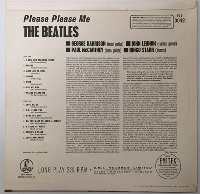 Lot 130 - THE BEATLES - PLEASE PLEASE ME LP (UK STEREO 5TH - PCS 3042 - SUPERB COPY)