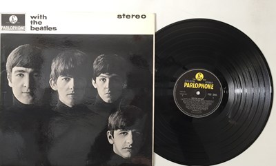 Lot 131 - THE BEATLES - WITH THE BEATLES LP (ORIGINAL UK STEREO COPY - PCS 3045).