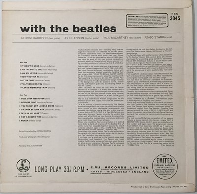 Lot 131 - THE BEATLES - WITH THE BEATLES LP (ORIGINAL UK STEREO COPY - PCS 3045).