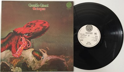 Lot 133 - GENTLE GIANT - THREE FRIENDS/OCTOPUS - ORIGINAL UK VERTIGO SWIRL LPs