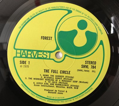 Lot 134 - FOREST - THE FULL CIRCLE LP (ORIGINAL UK COPY - HARVEST SHVL 784)