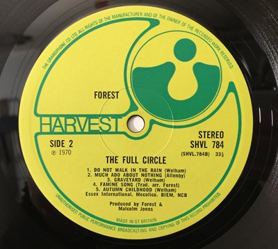 Lot 134 - FOREST - THE FULL CIRCLE LP (ORIGINAL UK COPY - HARVEST SHVL 784)