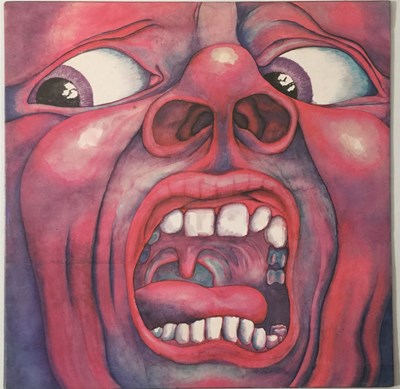 Lot 136 - KING CRIMSON - IN THE COURT OF THE CRIMSON KING LP (UK ORIGINAL COPY - PINK ISLAND - ILPS 9111)