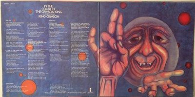 Lot 136 - KING CRIMSON - IN THE COURT OF THE CRIMSON KING LP (UK ORIGINAL COPY - PINK ISLAND - ILPS 9111)