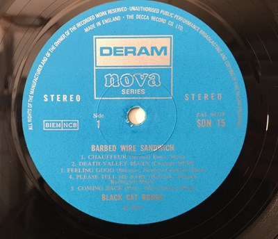 Lot 137 - BLACK CAT BONES - BARBED WIRE SANDWICH LP (ORIGINAL UK STEREO COPY - SDN 15).