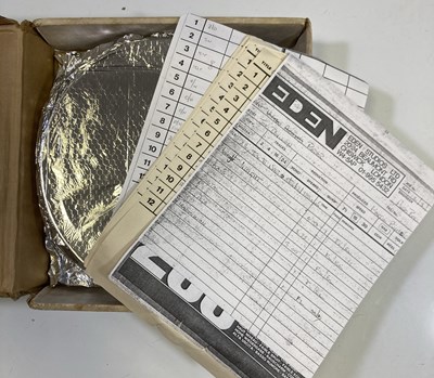 Lot 395 - JOY DIVISION - A RARE EDEN STUDIOS MASTER TAPE REEL.