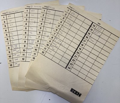 Lot 395 - JOY DIVISION - A RARE EDEN STUDIOS MASTER TAPE REEL.