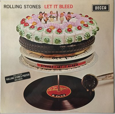 Lot 139 - THE ROLLING STONES - LET IT BLEED LP (ORIGINAL UK MONO COPY WITH POSTER - DECCA LK 5025).