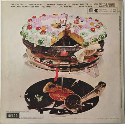 Lot 139 - THE ROLLING STONES - LET IT BLEED LP (ORIGINAL UK MONO COPY WITH POSTER - DECCA LK 5025).