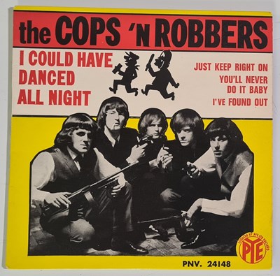 Lot 33 - COPS N' ROBBERS - 7" ACETATES/SINGLE/EP (ACETATES COMMERCIALLY UNRELEASED)