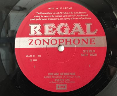 Lot 147 - COSMIC EYE - DREAM SEQUENCE LP (ORIGINAL UK COPY - REGAL ZONOPHONE SLRZ 1030)