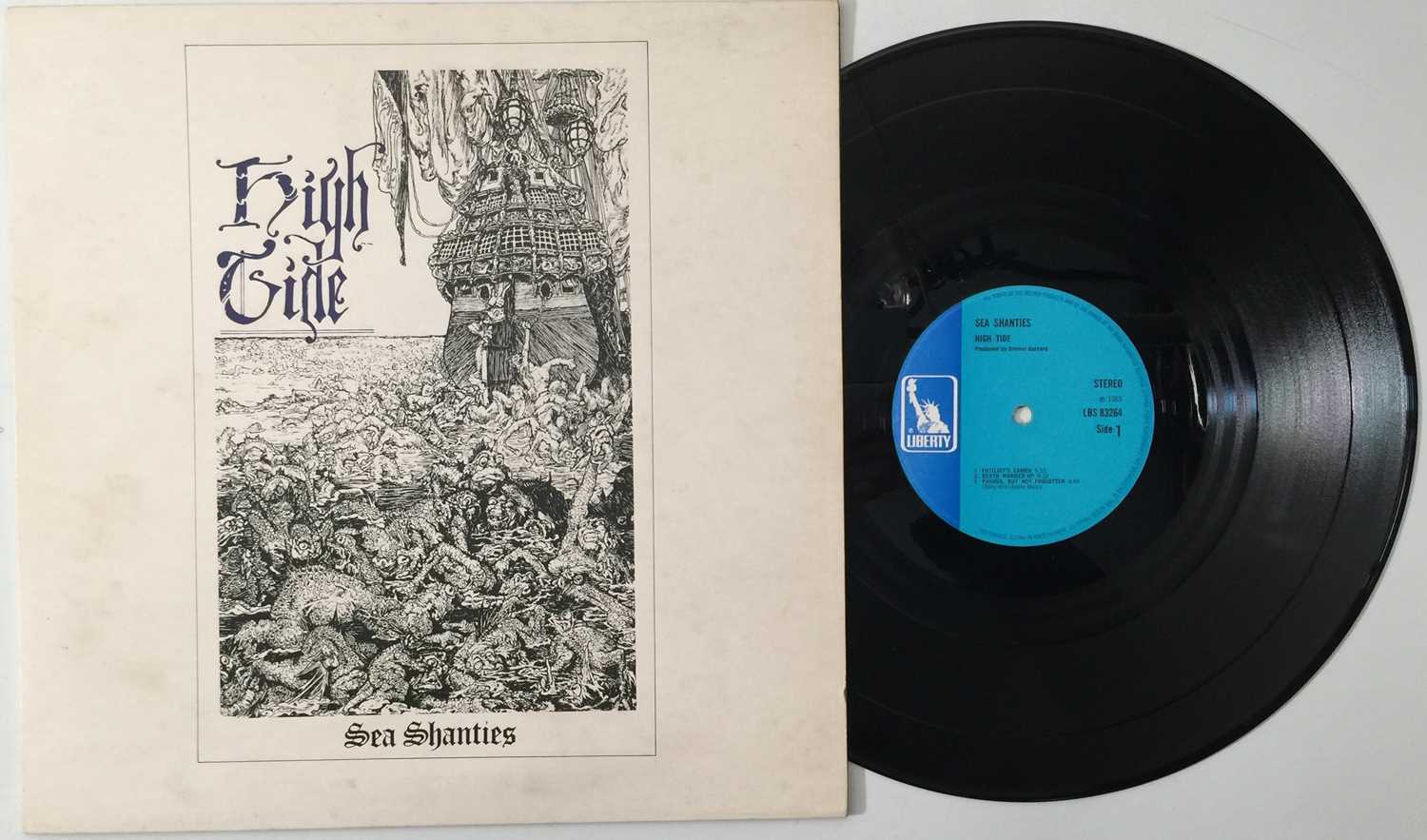 Lot 161 - HIGH TIDE - SEA SHANTIES LP (ORIGINAL UK COPY - LIBERTY LBS 83264)