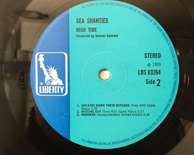 Lot 161 - HIGH TIDE - SEA SHANTIES LP (ORIGINAL UK COPY - LIBERTY LBS 83264)