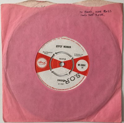 Lot 182 - UNIQUES - GYPSY WOMAN 7" (ORIGINAL UK COPY - ISLAND WI-3084)