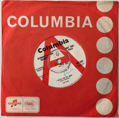 Lot 183 - THE RATS - I GOTTA SEE MY BABY 7" (ORIGINAL UK DEMO - COLUMBIA DB 7607)