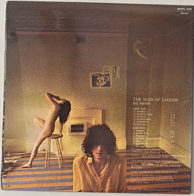 Lot 189 - SYD BARRETT - THE MADCAP LAUGHS LP (ORIGINAL UK COPY - HARVEST SHVL 765)