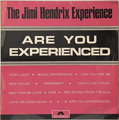 Lot 190 - THE JIMI HENDRIX EXPERIENCE - ARE YOU EXPERIENCED LP (ORIGINAL SOUTH AFRICAN APARTHEID COVER - POLYDOR LPHM 84706)