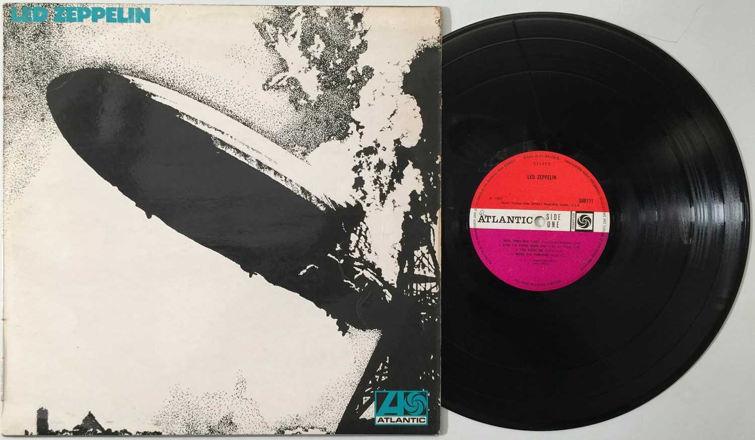 Lot 200 ZEPPELIN LP (FIRST UK 'TURQUOISE'