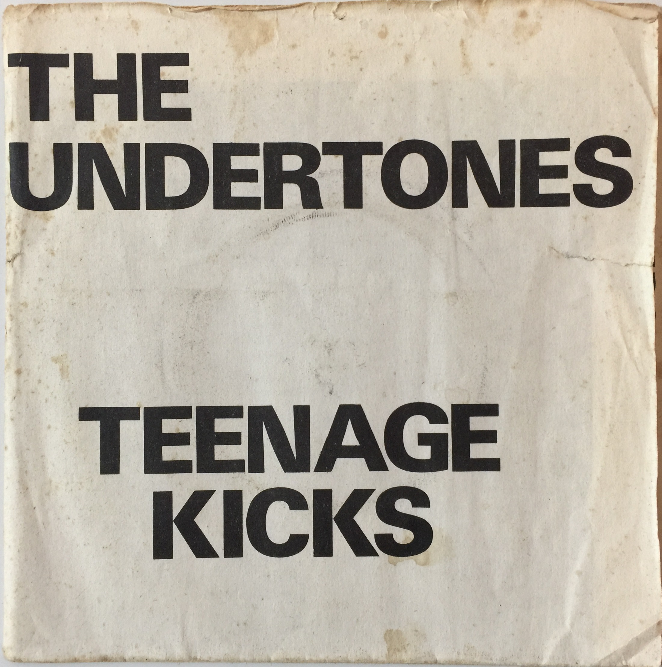 Lot 66 The Undertones Teenage Kicks 7 Got 4