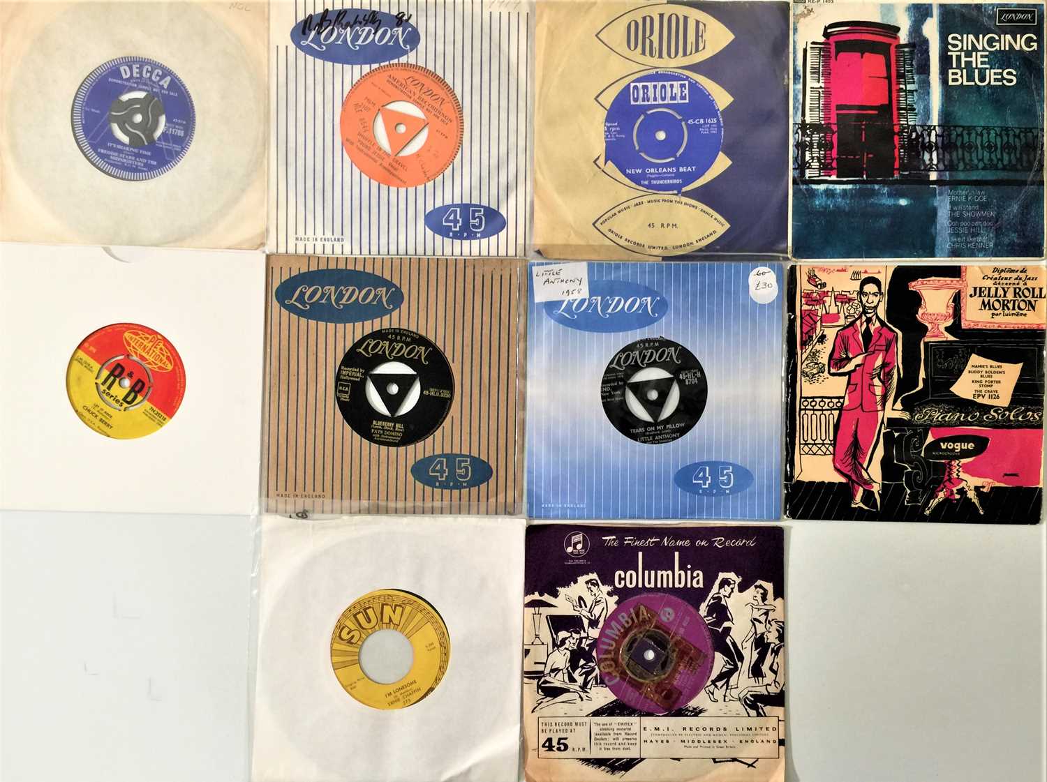 Lot 211 - R&R/R&B/BLUES - UK 7