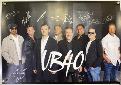 Lot 276 - UB40 SIGNED MEMORABILIA COLLECTION.