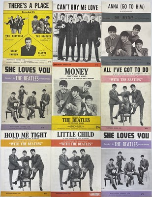 Lot 518A - THE BEATLES -  UK SHEET MUSIC COLLECTION.