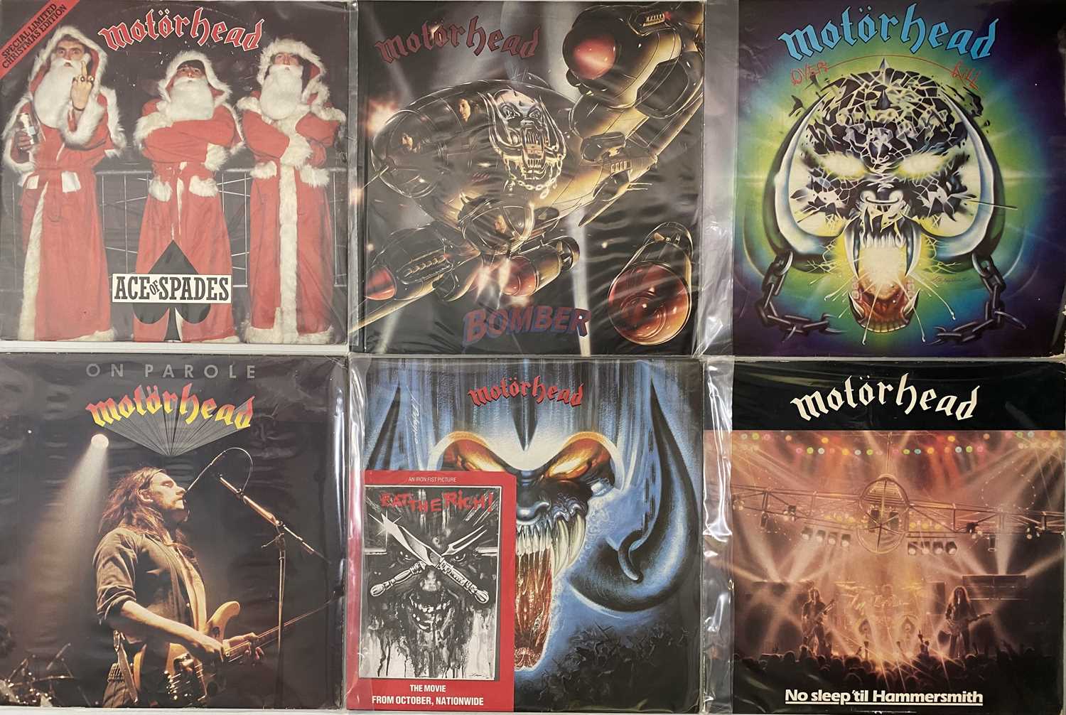 Lot 1 - MOTORHEAD - LP COLLECTION