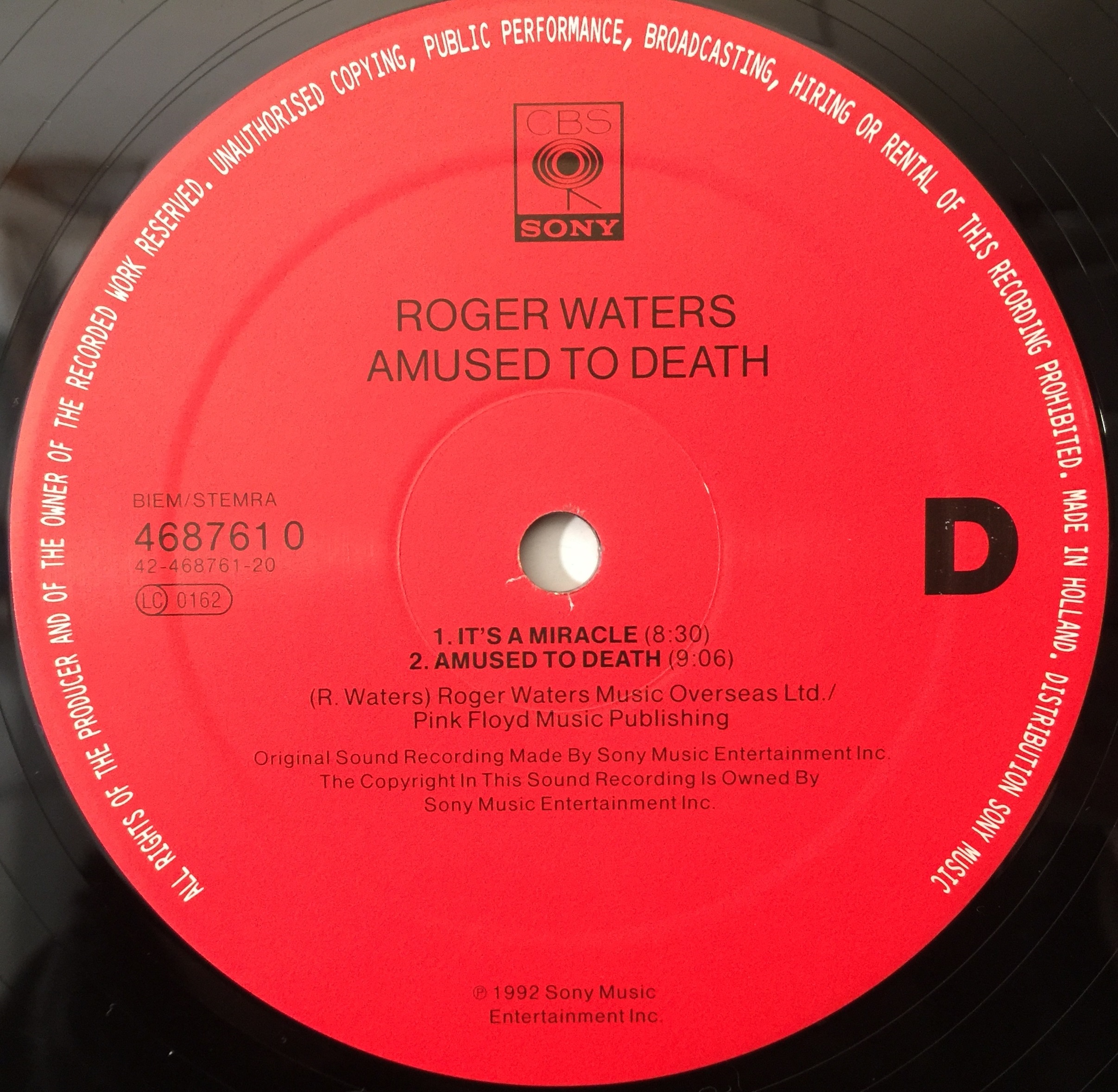 waters roger amused to death
