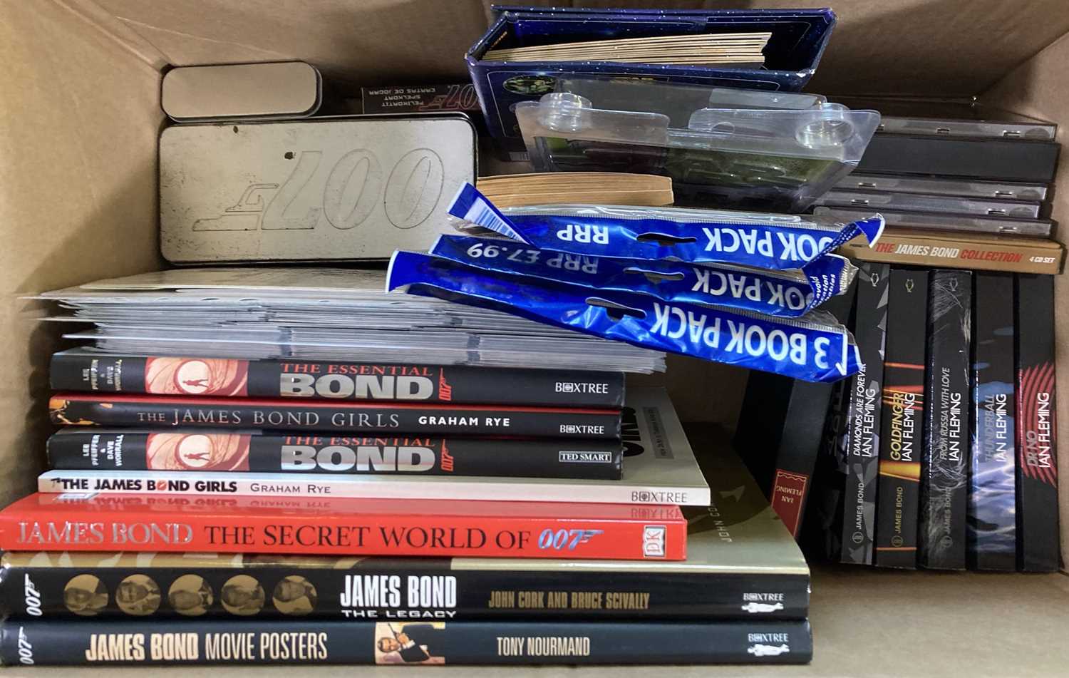 Lot 350 - JAMES BOND BOOKS AND MEMORABILIA.