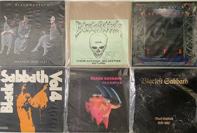 Lot 5 - BLACK SABBATH/ OZZY OSBOURNE - LP COLLECTION