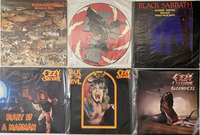 Lot 5 - BLACK SABBATH/ OZZY OSBOURNE - LP COLLECTION