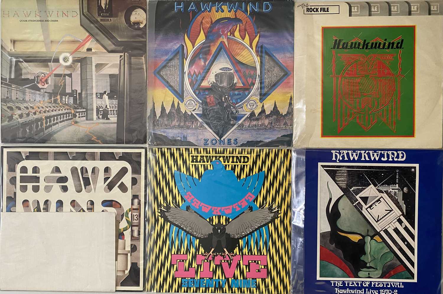 Lot 7 - HAWKWIND - LP COLLECTION