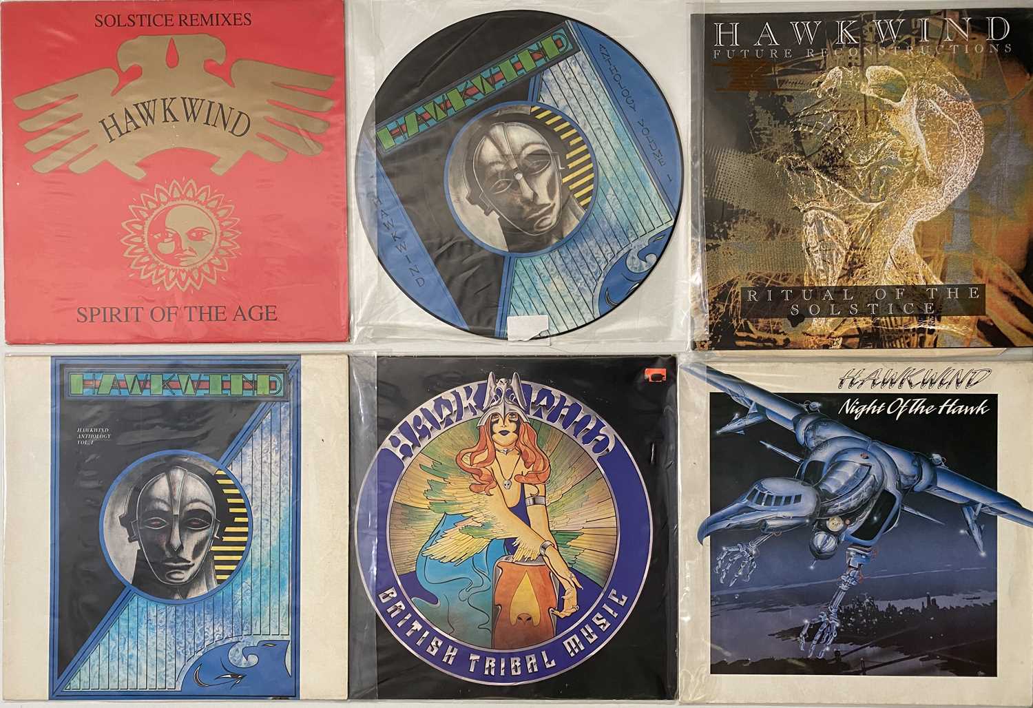 Lot 7 - HAWKWIND - LP COLLECTION