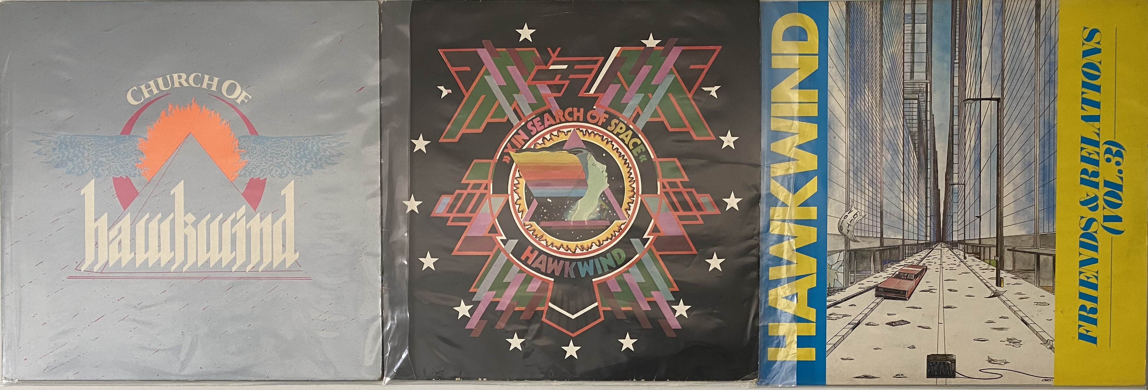 Lot 7 - HAWKWIND - LP COLLECTION