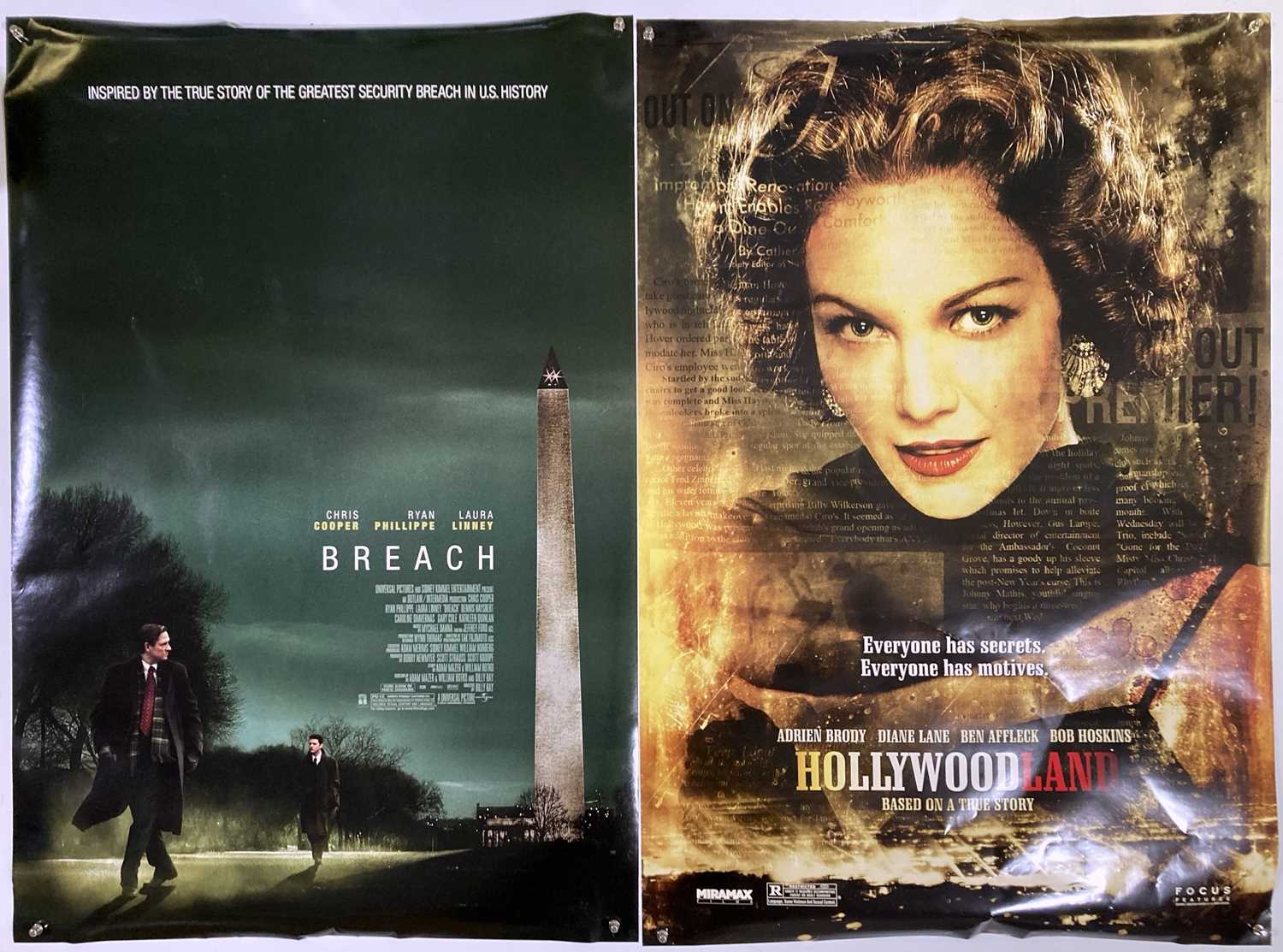 Lot 194 US ONESHEET POSTERS 1990S/00S TITLES.