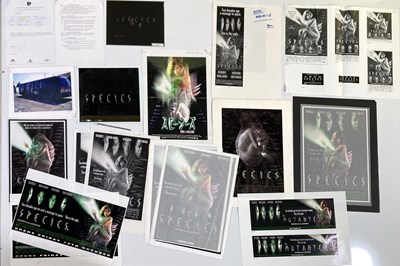 Lot 1940105 - SPECIES (1995) - ORIGINAL PROMO ITEMS.