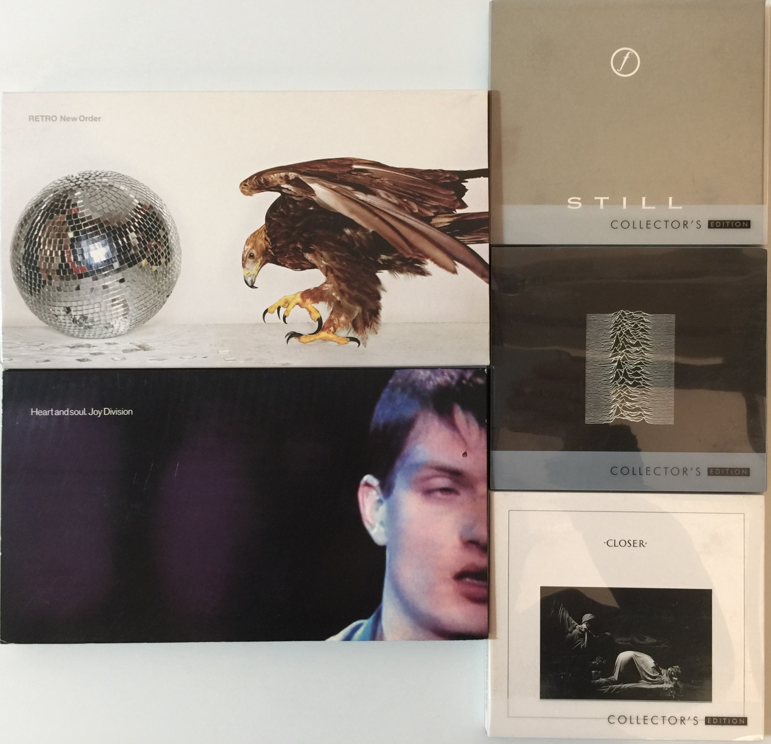 美品！JOY DIVISION NEW ORDER 国内盤含むCD10枚セット 12/16(土) JOY DIVISION/NEW ORDER廃盤レコードセール