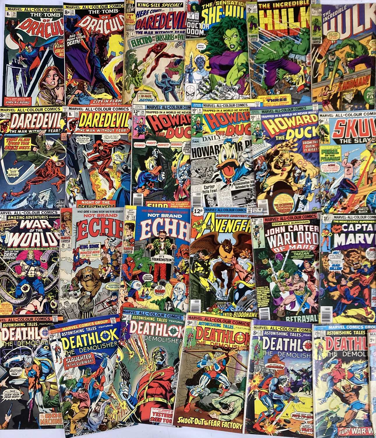 Lot 128 - MARVEL COMIC COLLECTION.