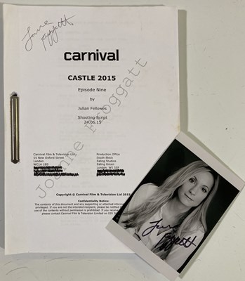 Lot 359 - DOWNTON ABBEY - JOANNE FROGGATT'S PERSONALLY OWNED AND USED SCRIPT FROM FINALE OF SERIES ONE.