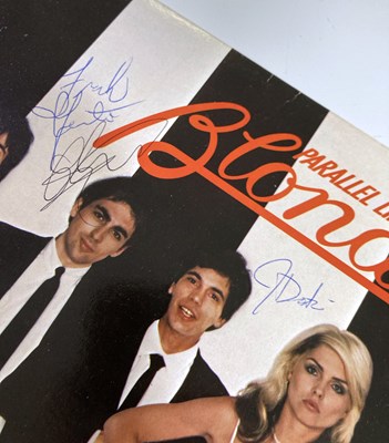 Lot 350 - BLONDIE - PARALLEL LINES - FULLY SIGNED.