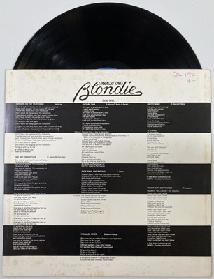 Lot 350 - BLONDIE - PARALLEL LINES - FULLY SIGNED.