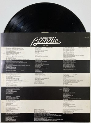 Lot 350 - BLONDIE - PARALLEL LINES - FULLY SIGNED.