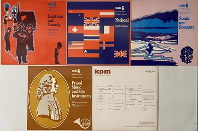 Lot 21 - KPM & STUDIO G - LIBRARY RECORDS LP PACK