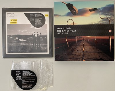 Lot 31 - PINK FLOYD - THE LATER YEARS 1987-2019 CD/ DVD BOX SET (PLUS STANDARD LP)