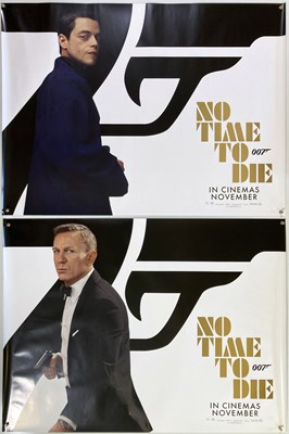 Lot 354 - JAMES BOND - NO TIME TO DIE (2021) QUAD POSTERS.