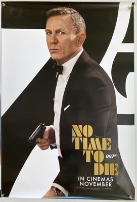 Lot 355 - JAMES BOND - NO TIME TO DIE (2021) QUAD POSTERS.