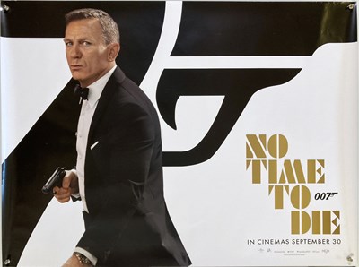 Lot 355 - JAMES BOND - NO TIME TO DIE (2021) QUAD POSTERS.