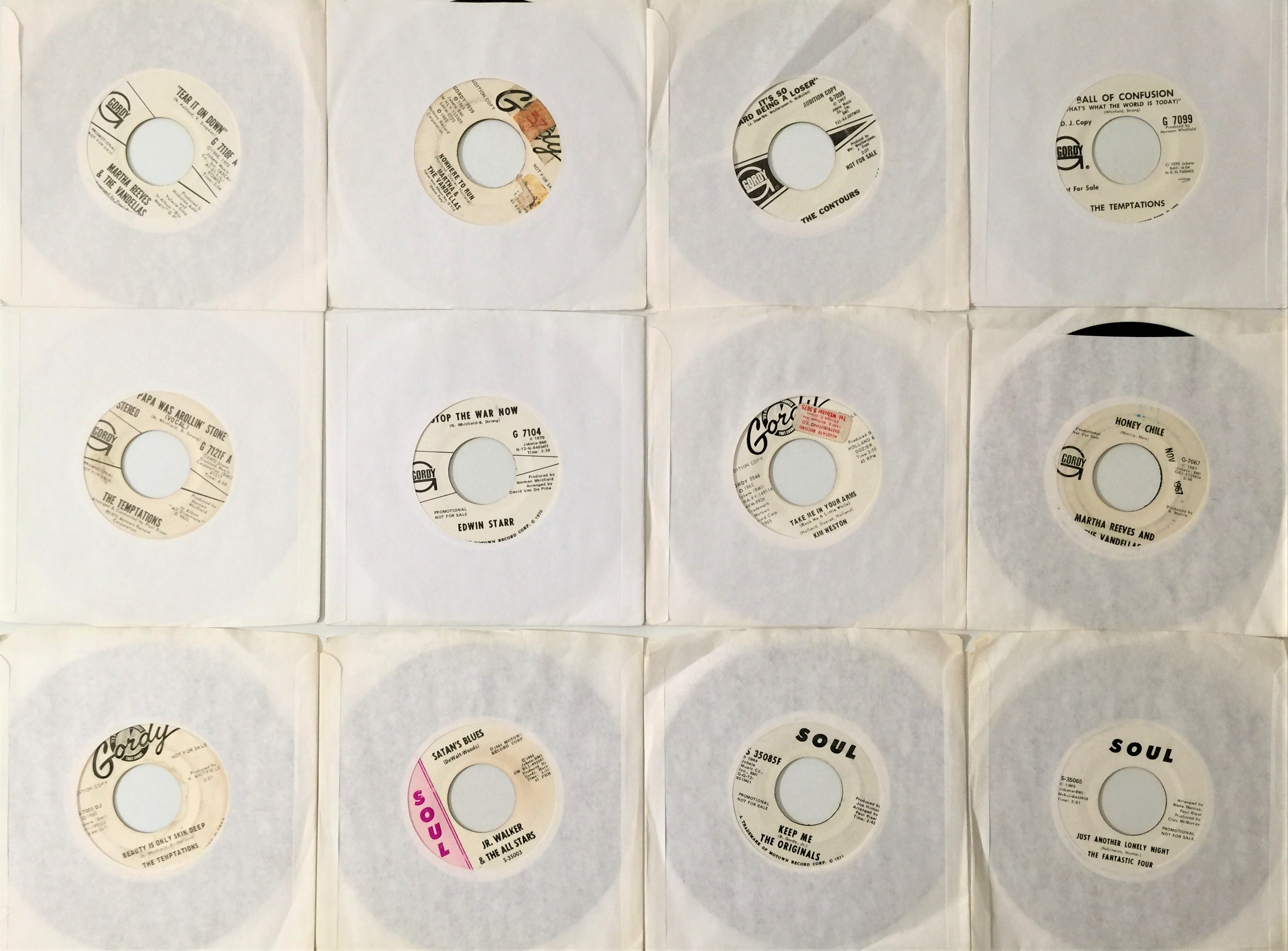 Soul Labels Lot 5 - MOTOWN (GORDY / SOUL LABELS) - 7